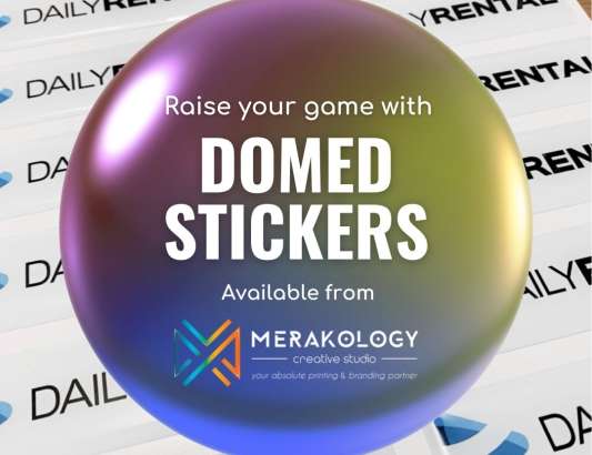 Domed Stickers