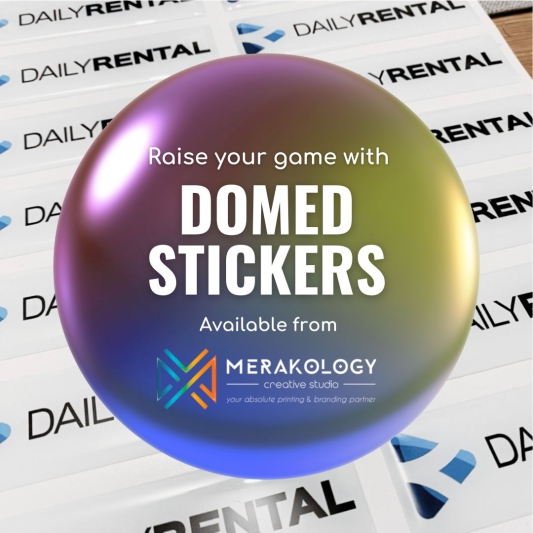 Domed Stickers
