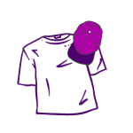 Apparel branding service illustration for Merakology branded clothing and uniforms